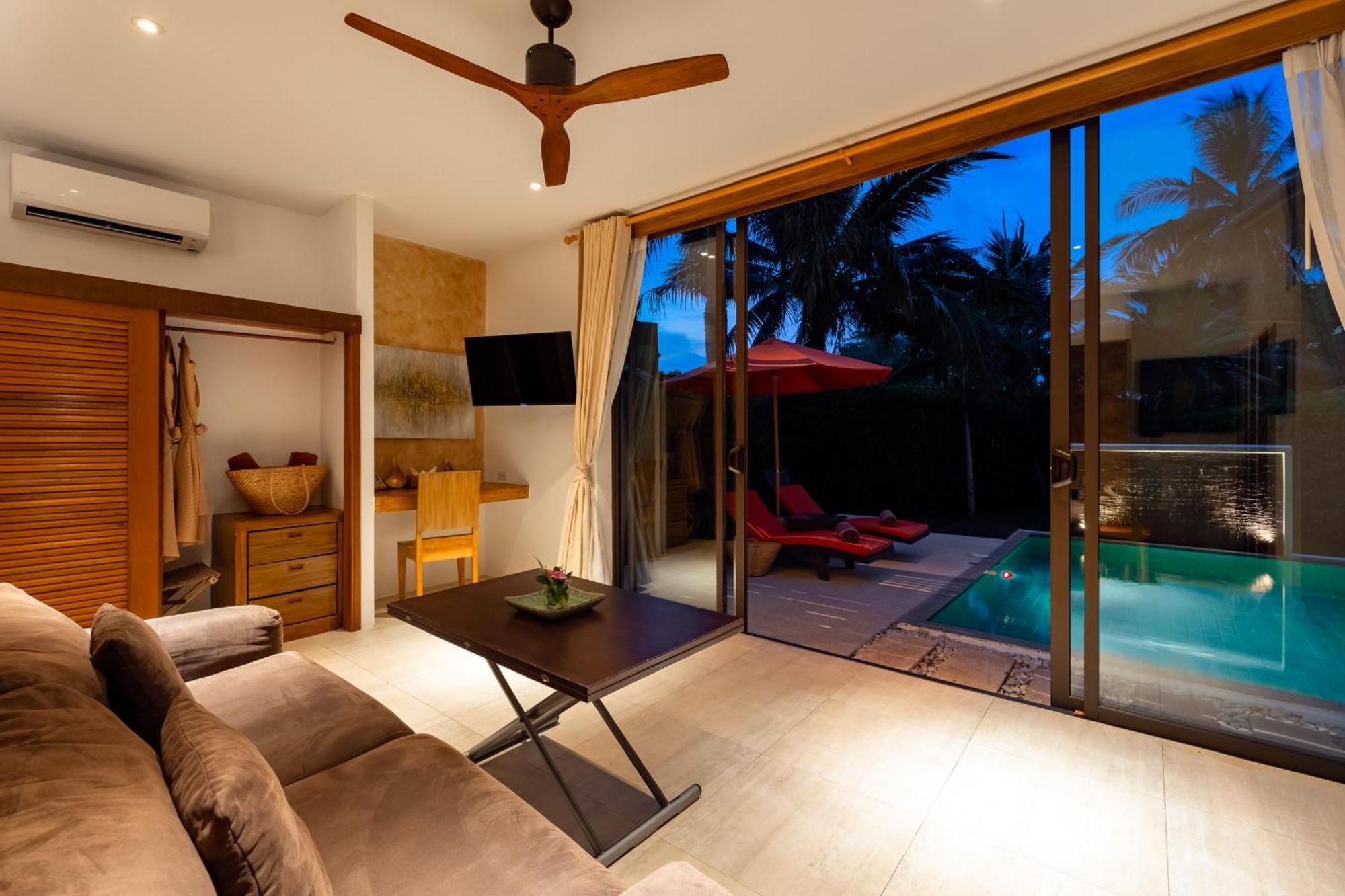 Khwan Beach Resort - Luxury Glamping And Pool Villas Samui - Adults Only - Sha Extra Plus Маенам Экстерьер фото